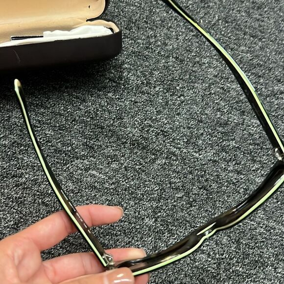 Dolce & Gabbana Brown Frames with Neon Green Lining - Comes with Cases Authentic - Picture 4 of 10